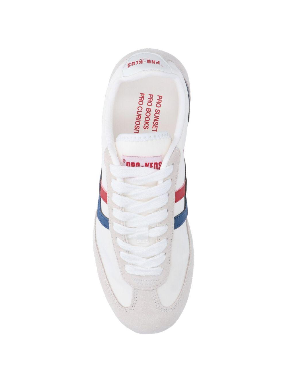 PROKEDS 1949 Sneakers Racer 77 in Nylon rosa e rosso 