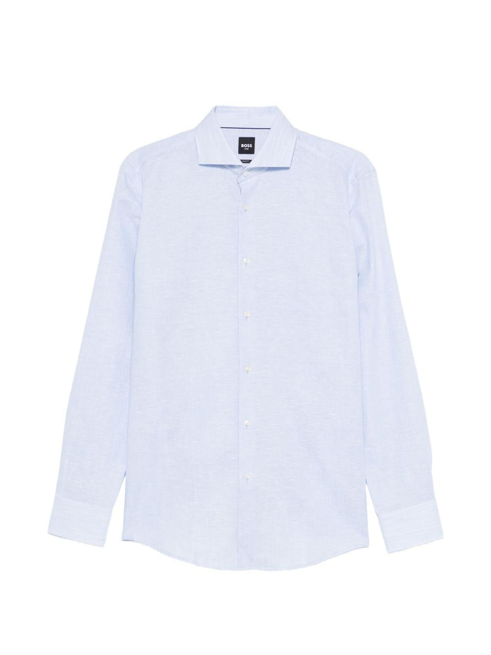 BOSS Camicia H Hank azzurro chiaro 