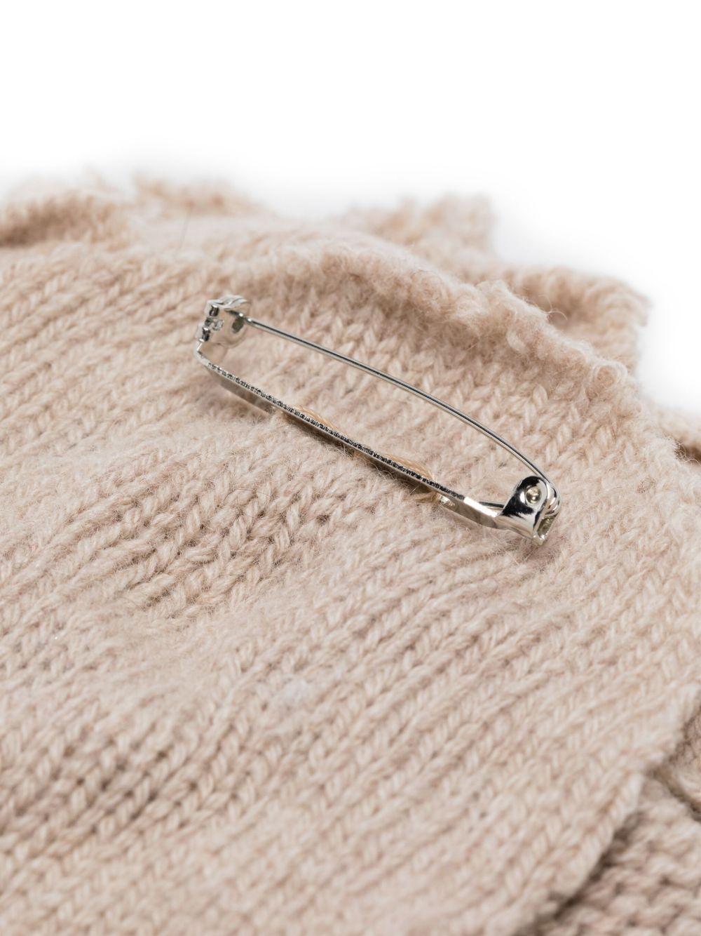 VANISE Spilla 'Rosa Sabbia' 