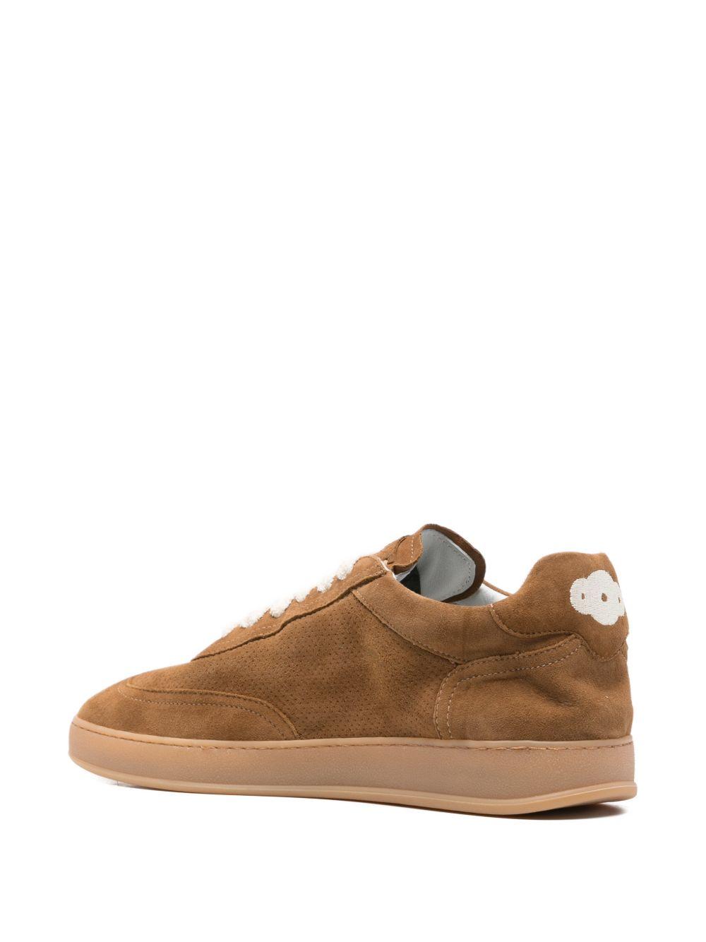 SOLDINI 80 Sneakers Amalfi in camoscio marrone 