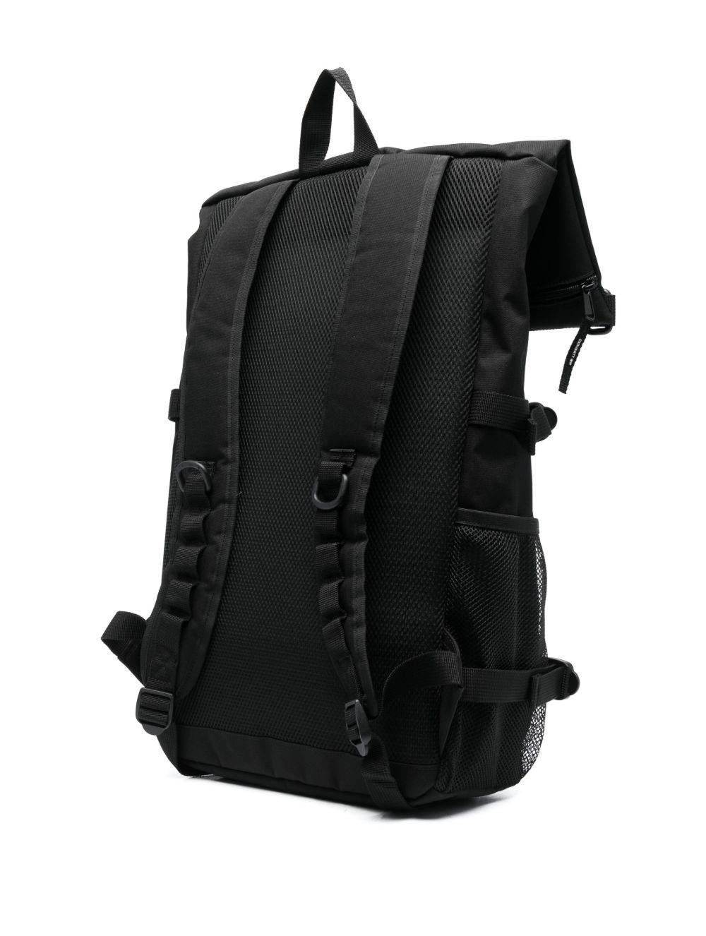 CARHARTT WIP Zaino 'Philis' nero con logo 