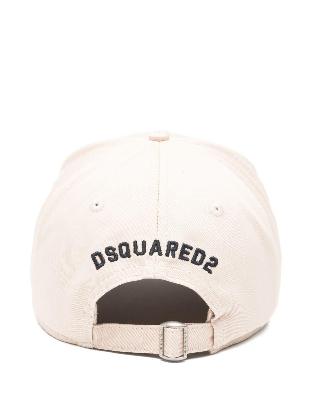 DSQUARED2 Cappello da baseball con stampa 