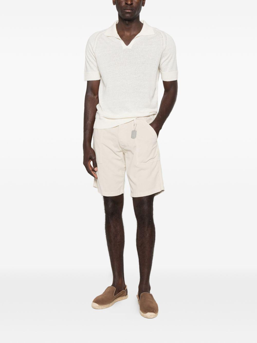 CHESAPEAKES Bermuda beige con portachiavi 