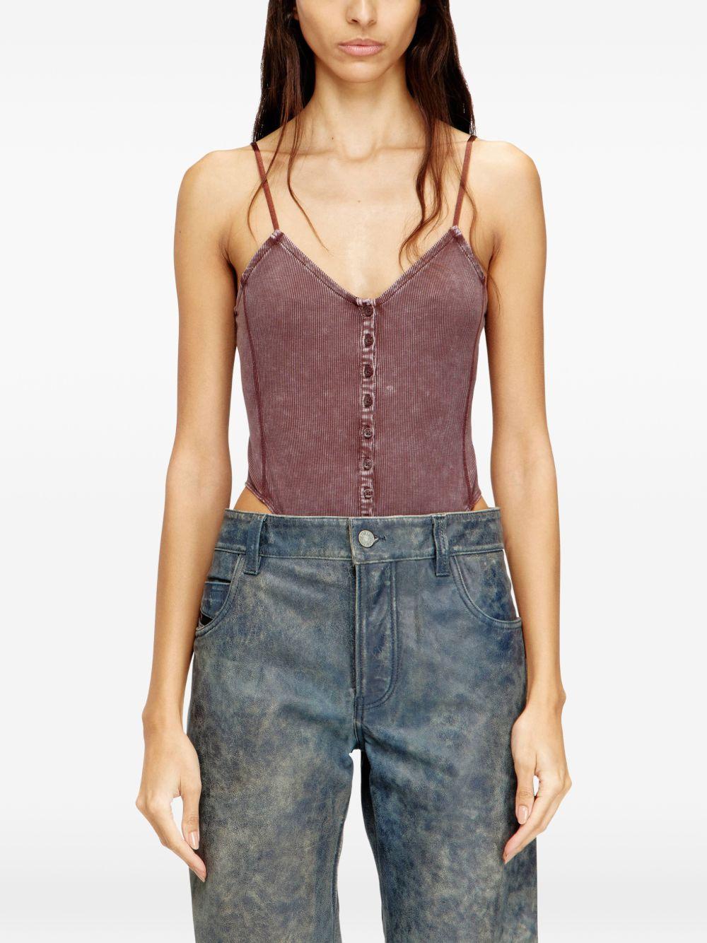 DIESEL Body con spalline sottili 