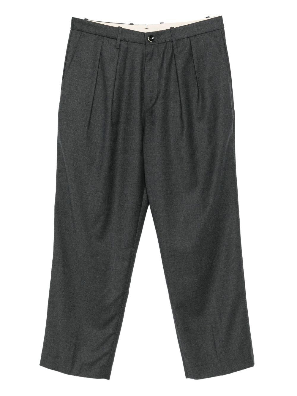 NINE IN THE MORNING Pantaloni Kai grigi 