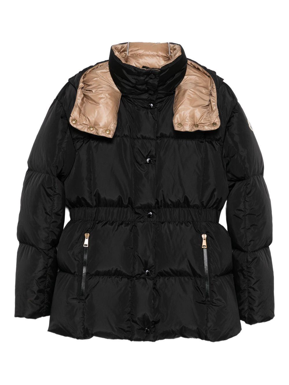 MONCLER Piumino corto 'Agneux' nero 