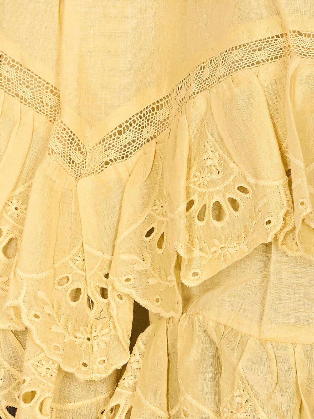 MARANT ETOILE Short in San Gallo giallo 