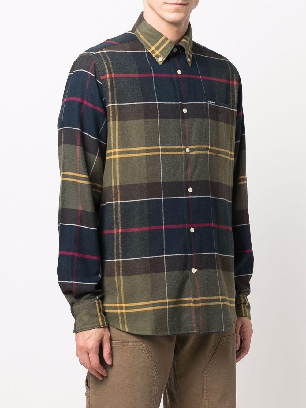 BARBOUR Camicia 'Edderton' xon fantasia tartan 