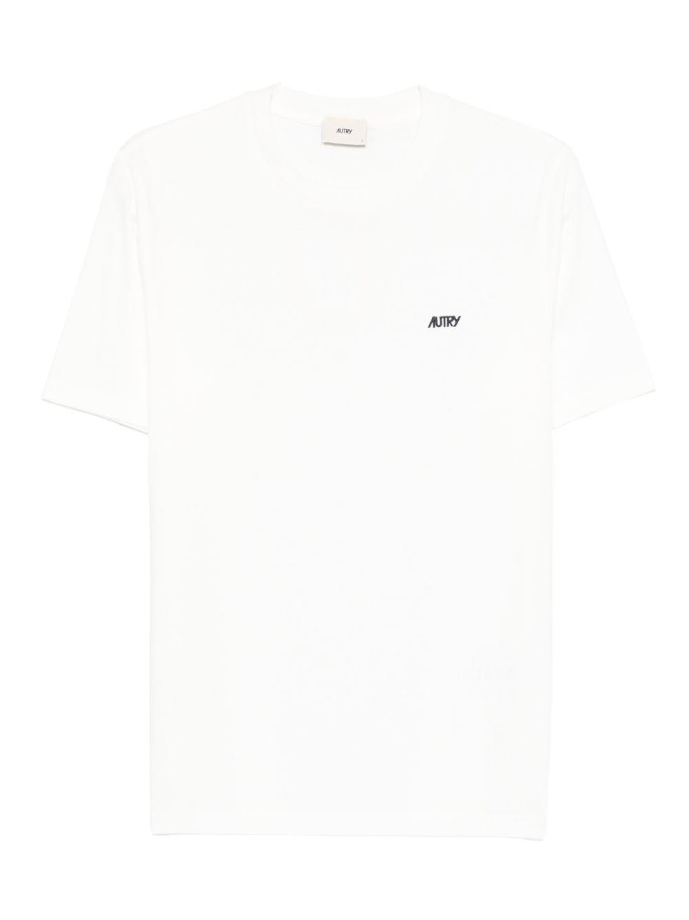 AUTRY T-shirt a maniche corte bianca 