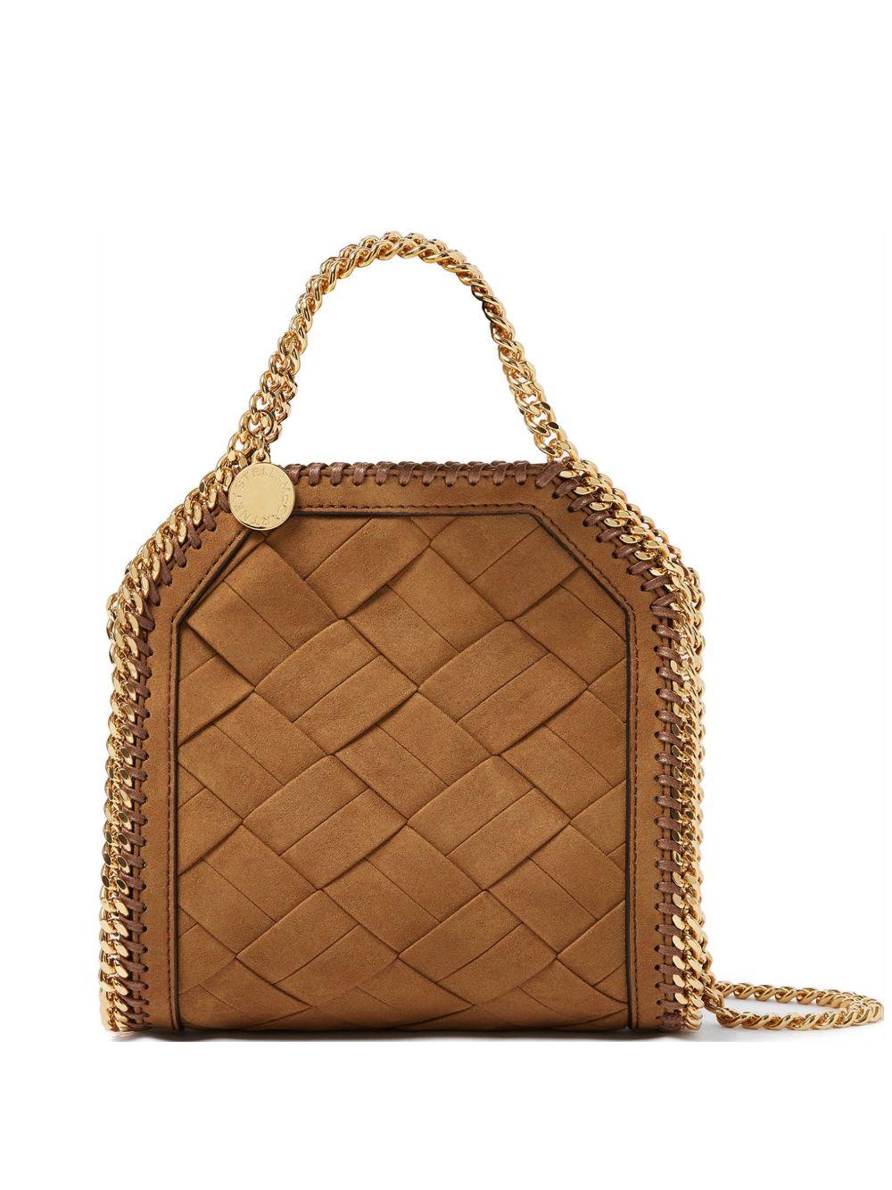 STELLA MCCARTNEY Borsa Falabella in ecopelle intrecciata 