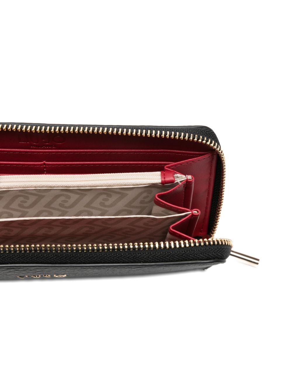 LIUJO Portafoglio rettangolare nero 