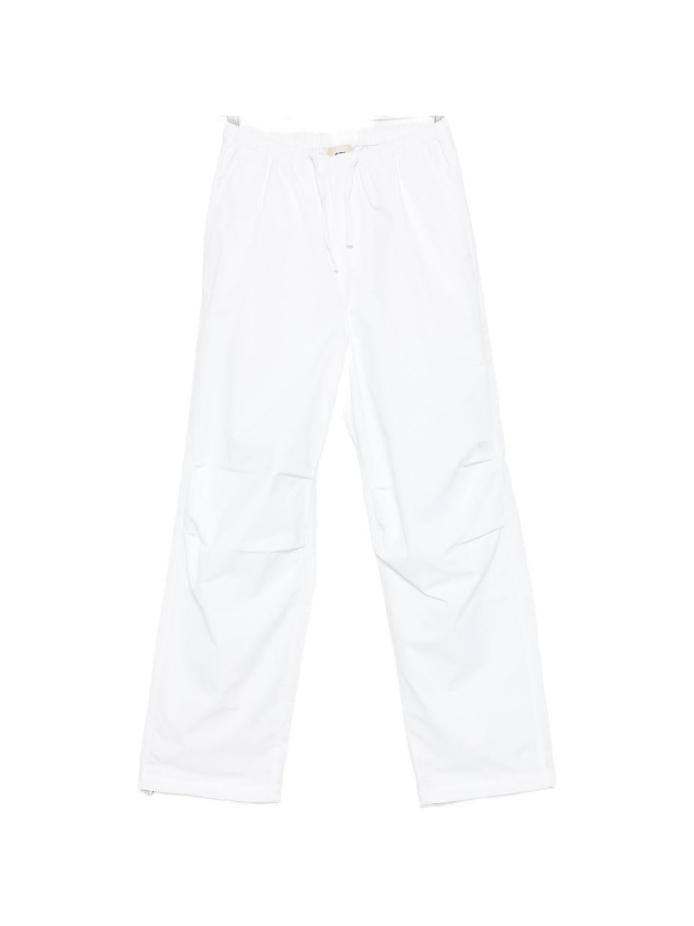 AUTRY Pantaloni bianchi con laccio 