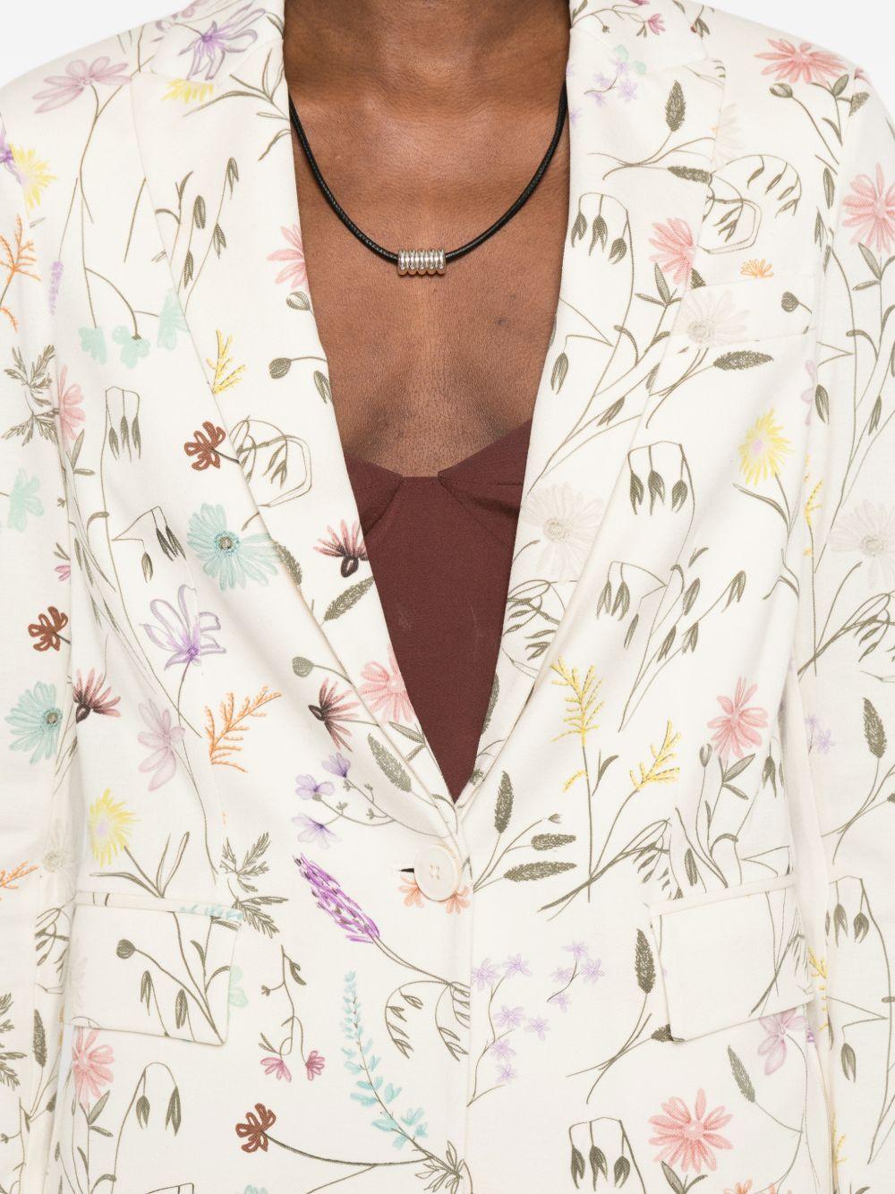 CIRCOLO 1901 Blazer elegante e leggero con stampa floreale 