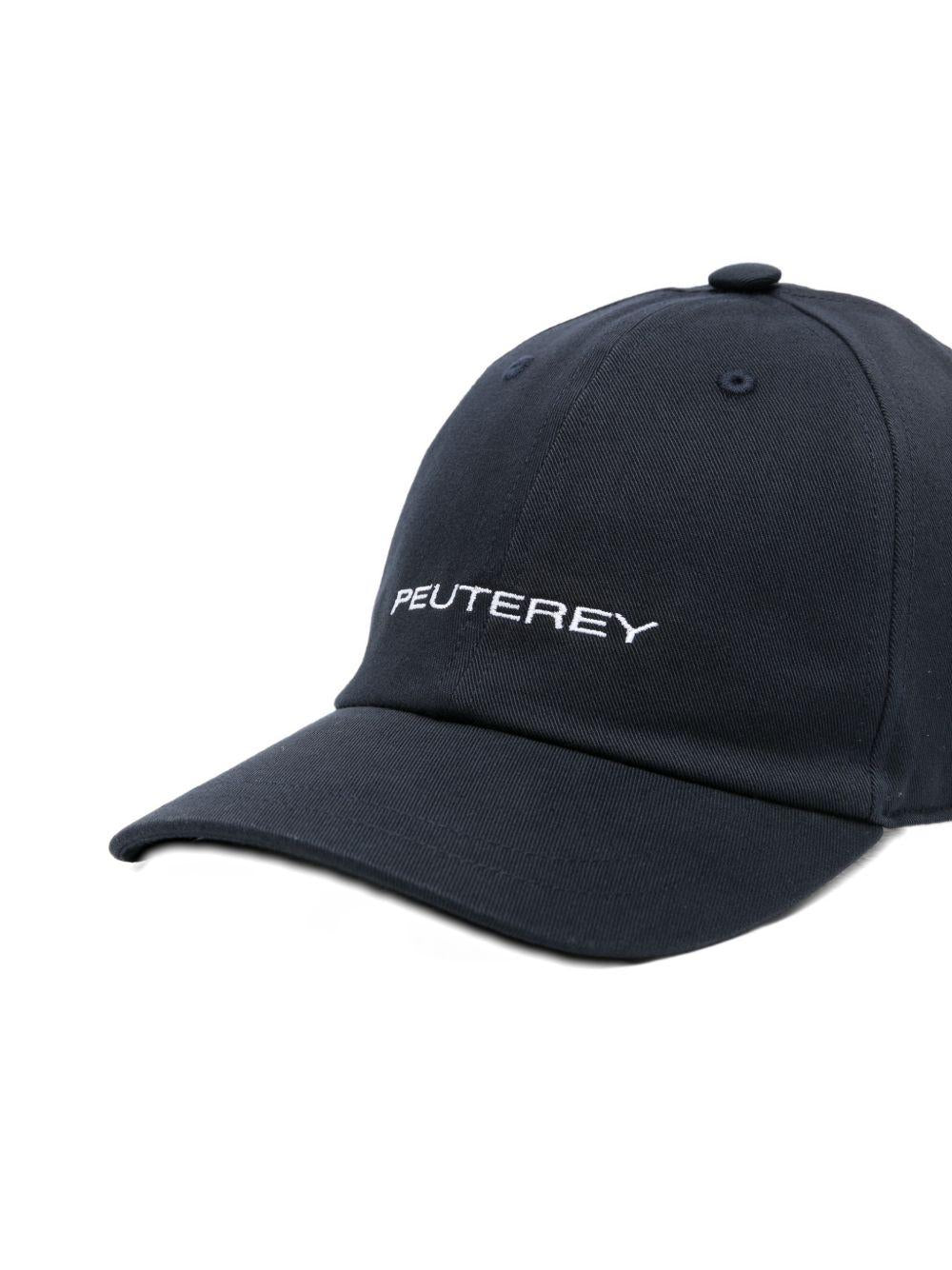 PEUTEREY Cappello da baseball Debby in cotone con logo 