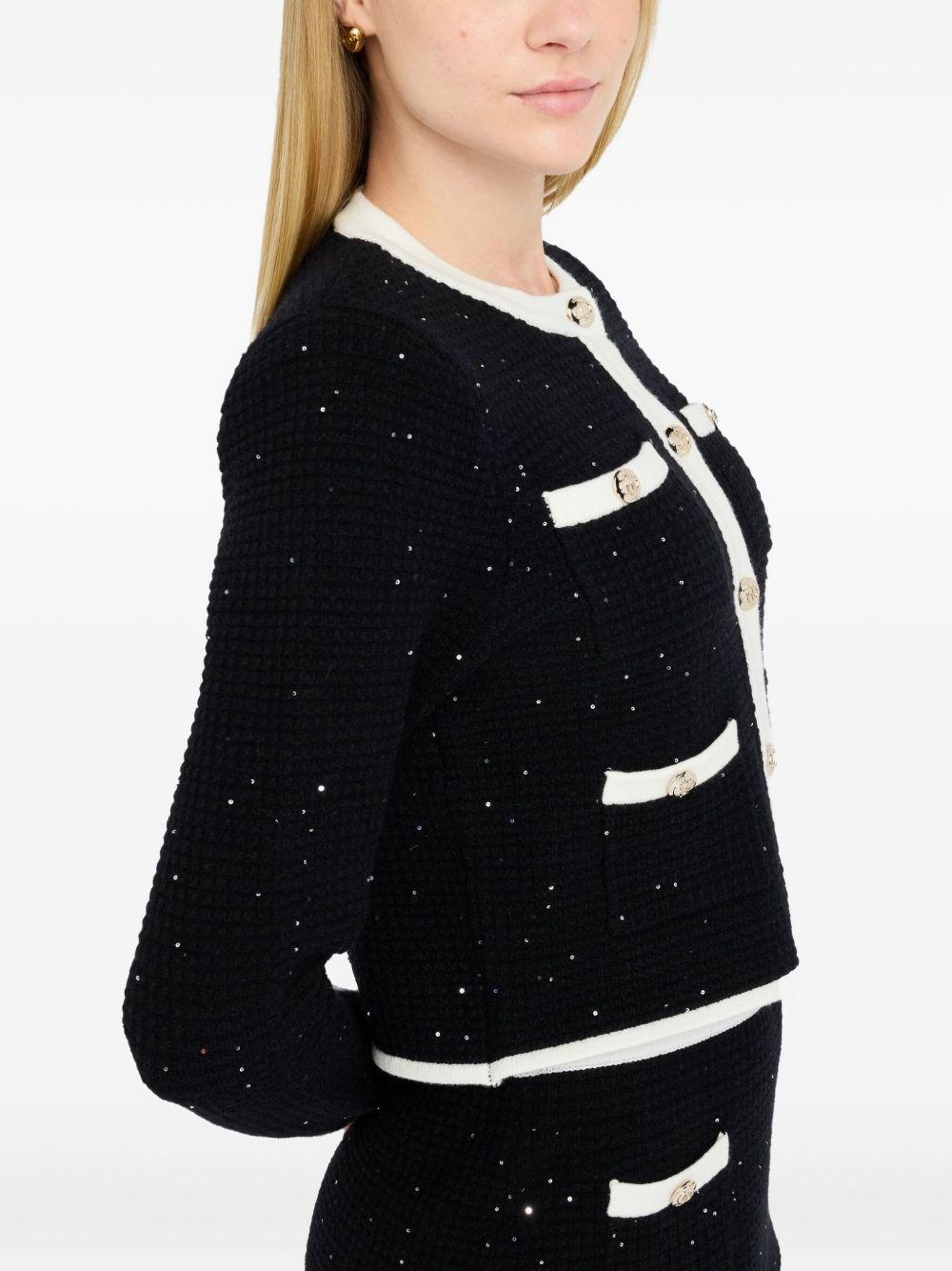 LIUJO Cardigan in lurex 