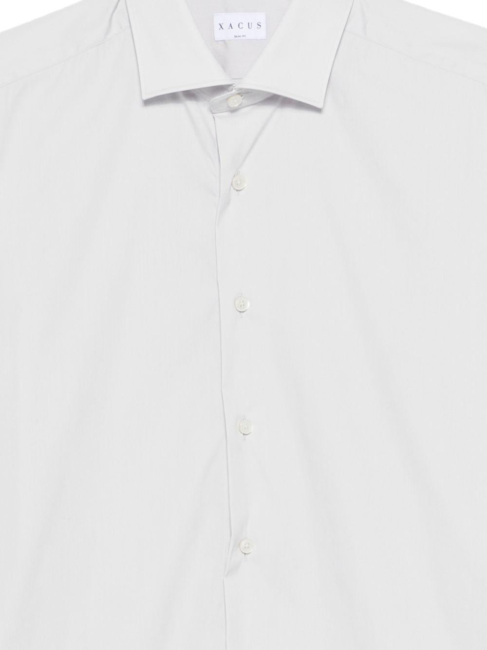 XACUS Camicia bianca di cotone 