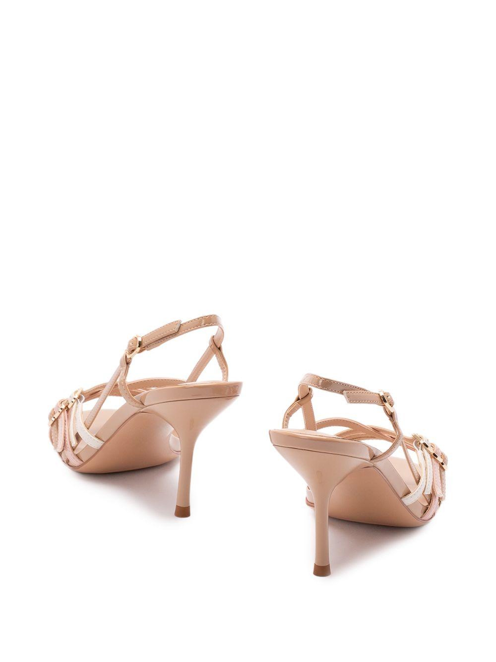 TWINSET Sandali con tacco con fibbie 