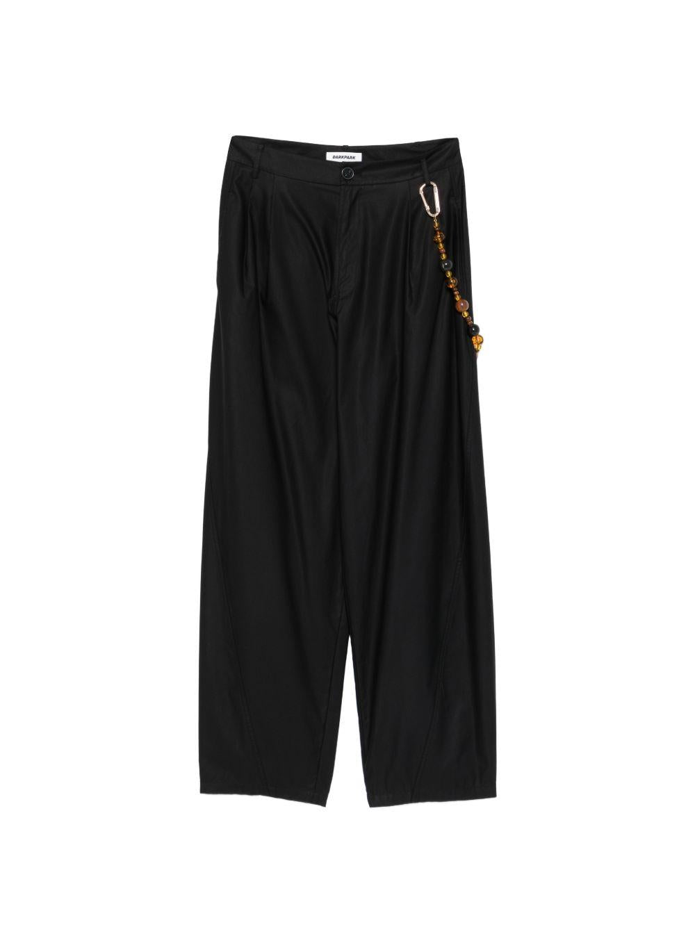 DARKPARK Pantaloni Phebe con ciondolo di perline 