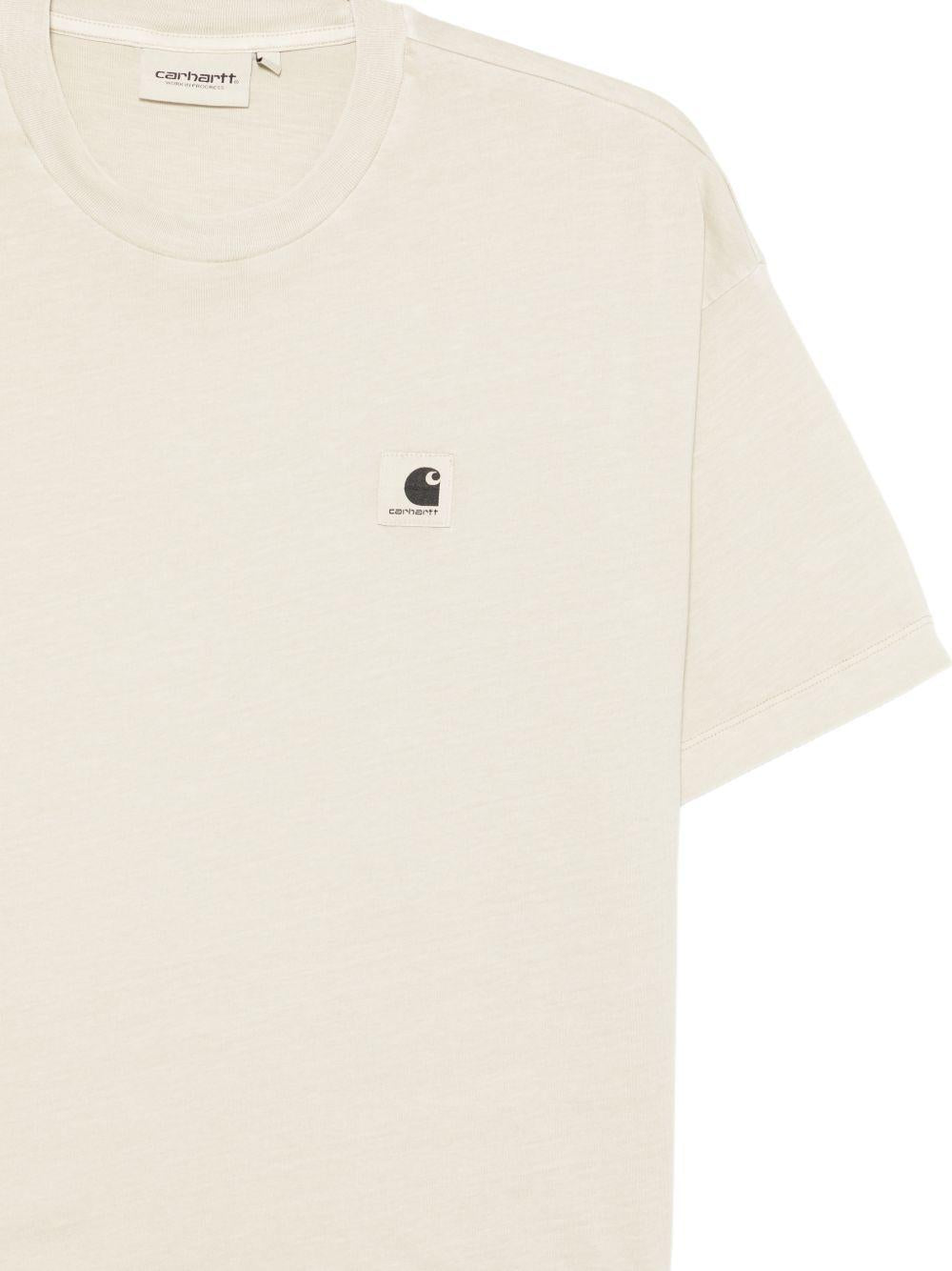 CARHARTT WIP T-shirt S/S Nelson in cotone con logo 