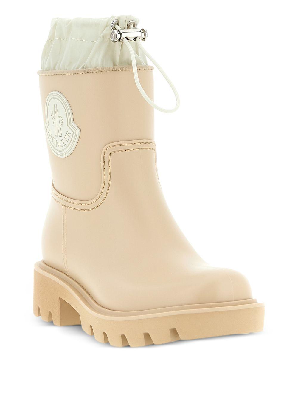 MONCLER Stivali da pioggia Kickstream beig 