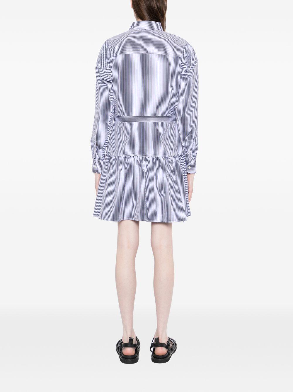 POLO RALPH LAUREN Abito corto con scollo a polo 