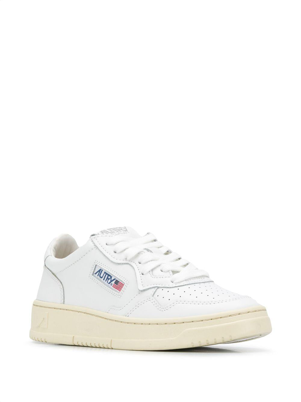 AUTRY Sneakers 'Medalist' in pelle bianca 