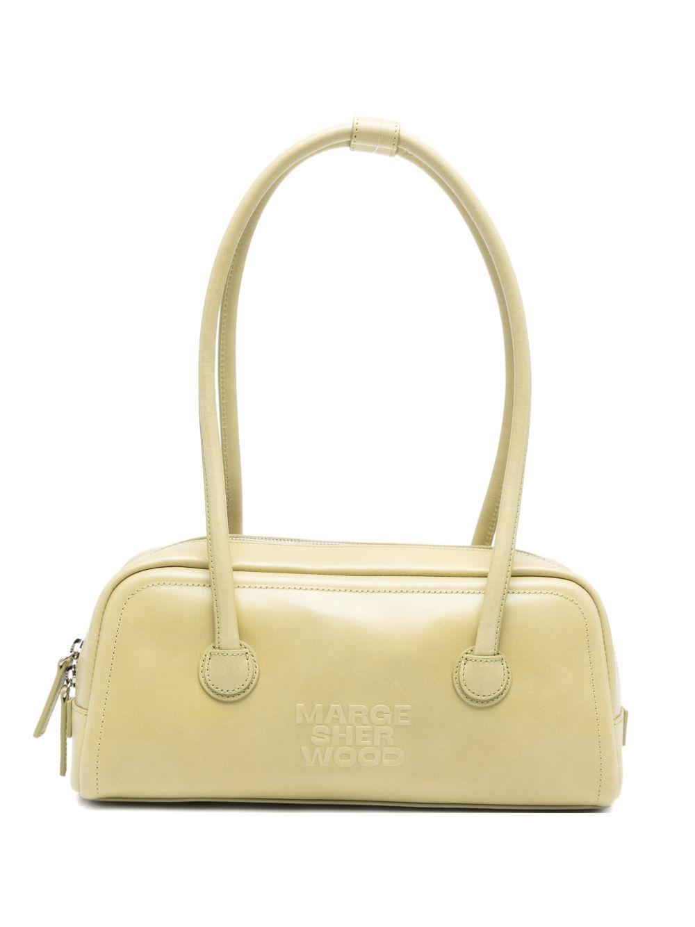 MARGESHERWOOD Borsa a spalla Soft Baguette verde chiaro 