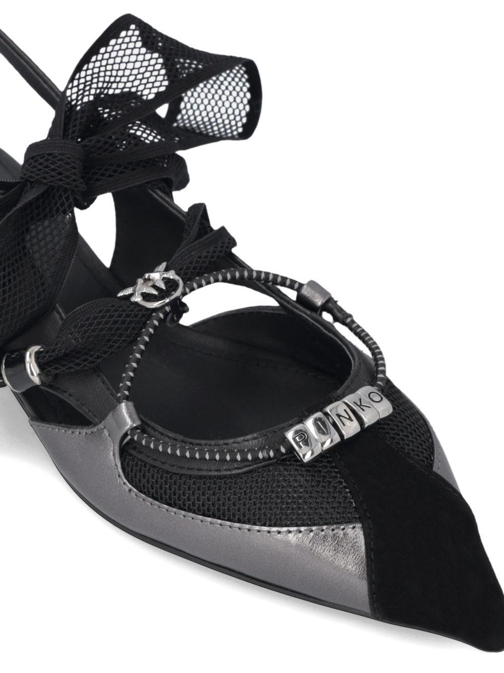 PINKO Décolleté slingback nere 'Gianira' 