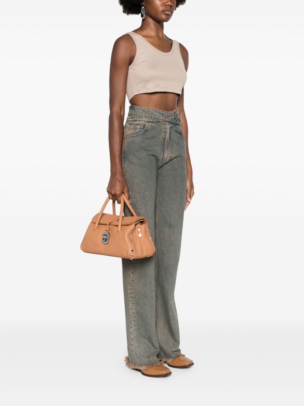 ZANELLATO Borsa Dotta Centauro S in pelle martellata 