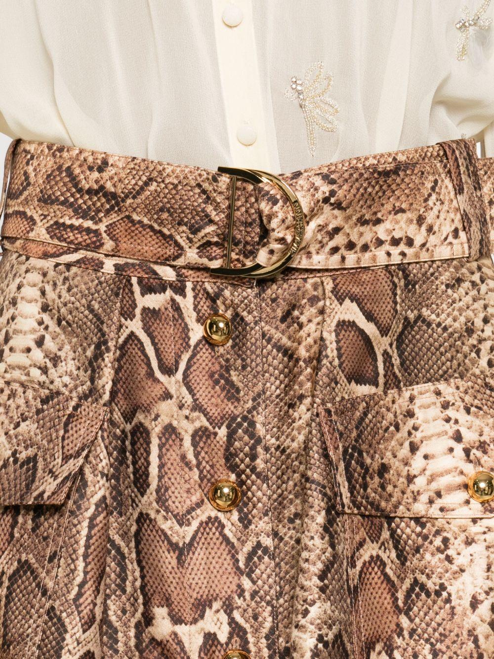 ZIMMERMANN Minigonna con cintura 