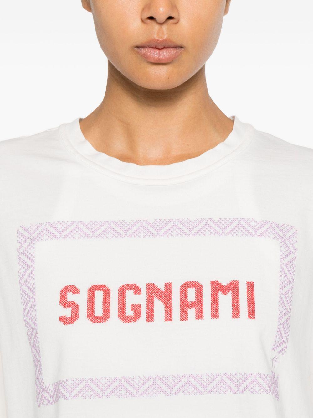 FORTE FORTE T-shirt a maniche corte con stampa 