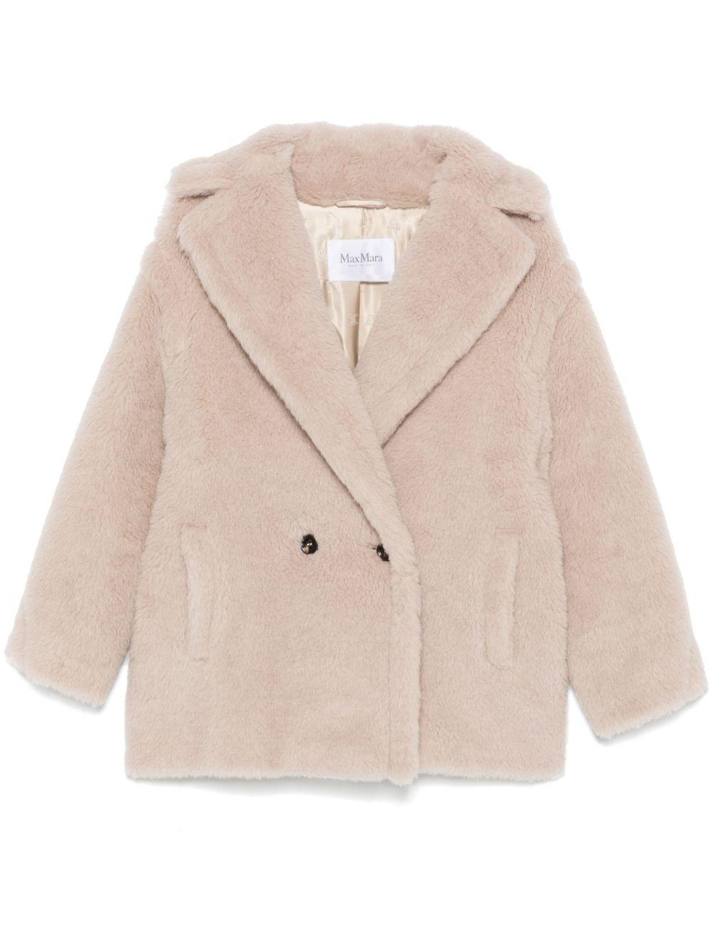 MAX MARA Cappotto corto teddy 'Olga' 