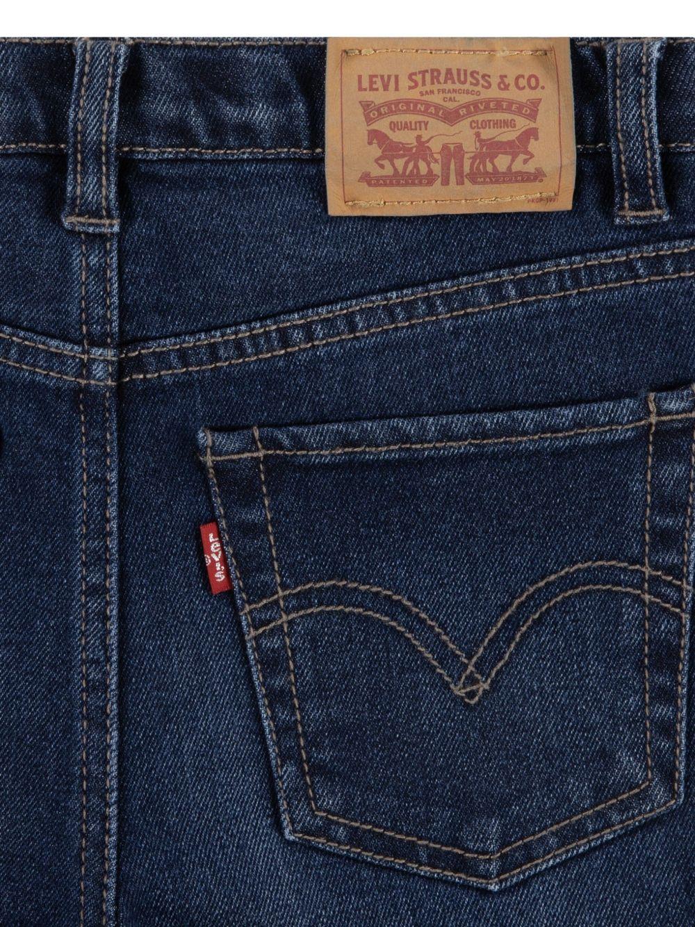 LEVIS Jeans in cotone blu 