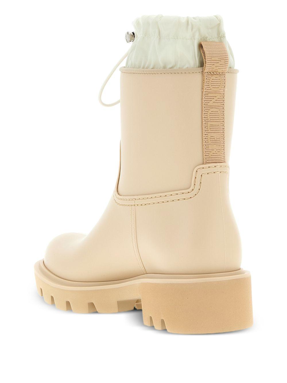 MONCLER Stivali da pioggia Kickstream beig 