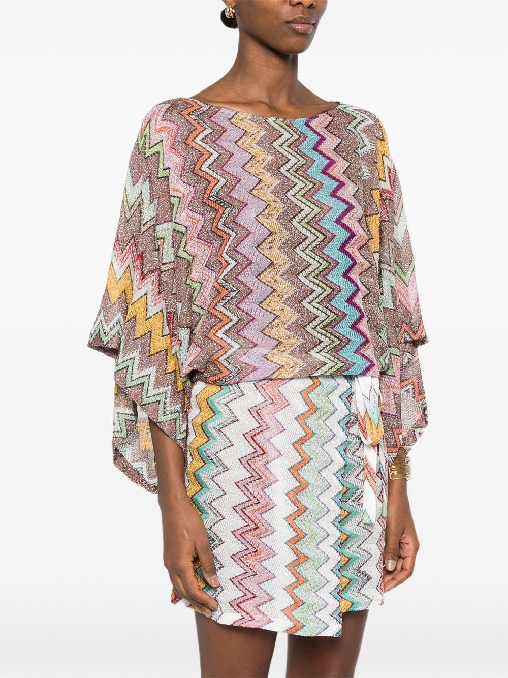 MISSONI Top poncho multicolore 