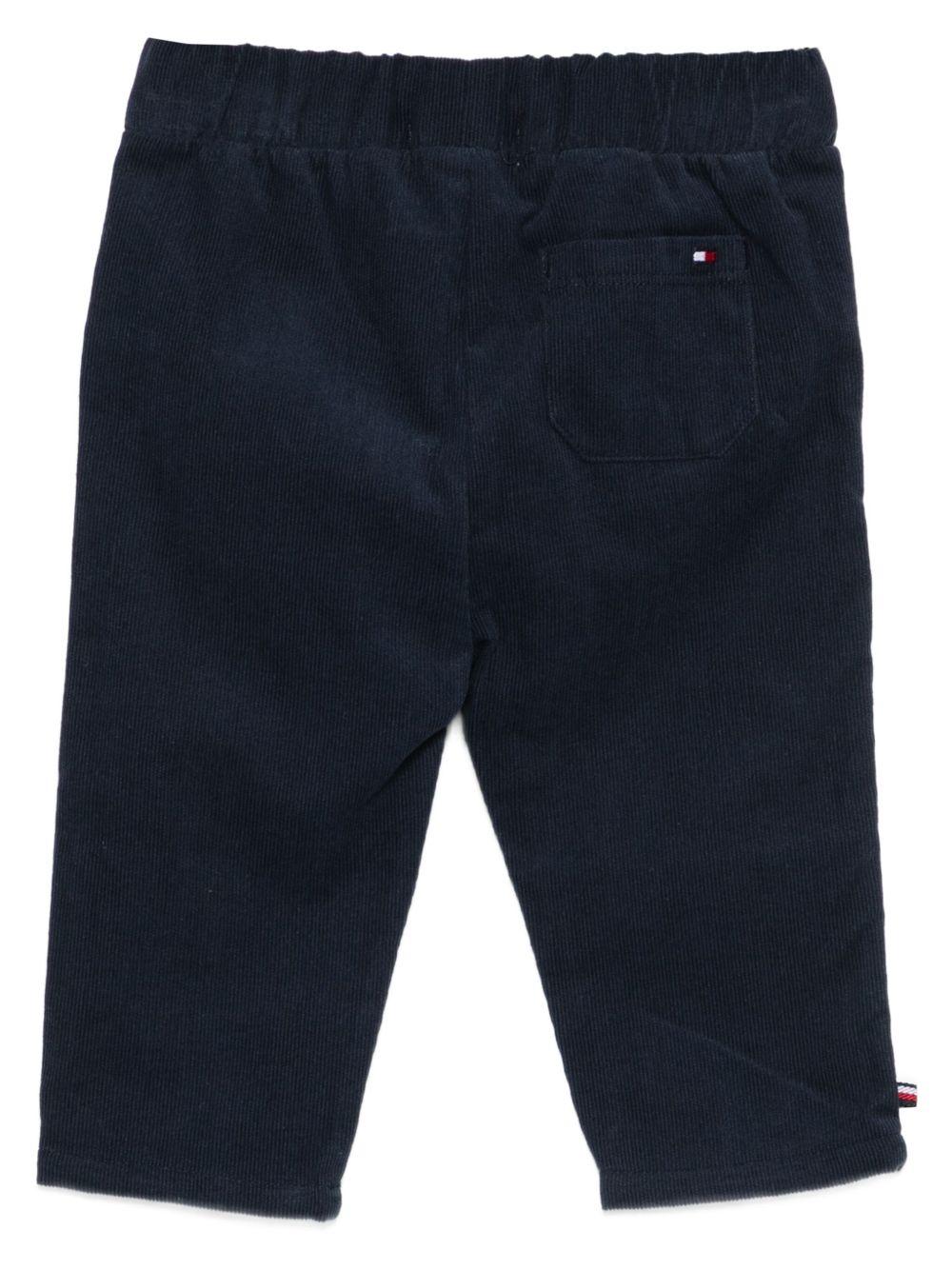 TOMMY HILFIGER Pantaloni a coste con coulisse 