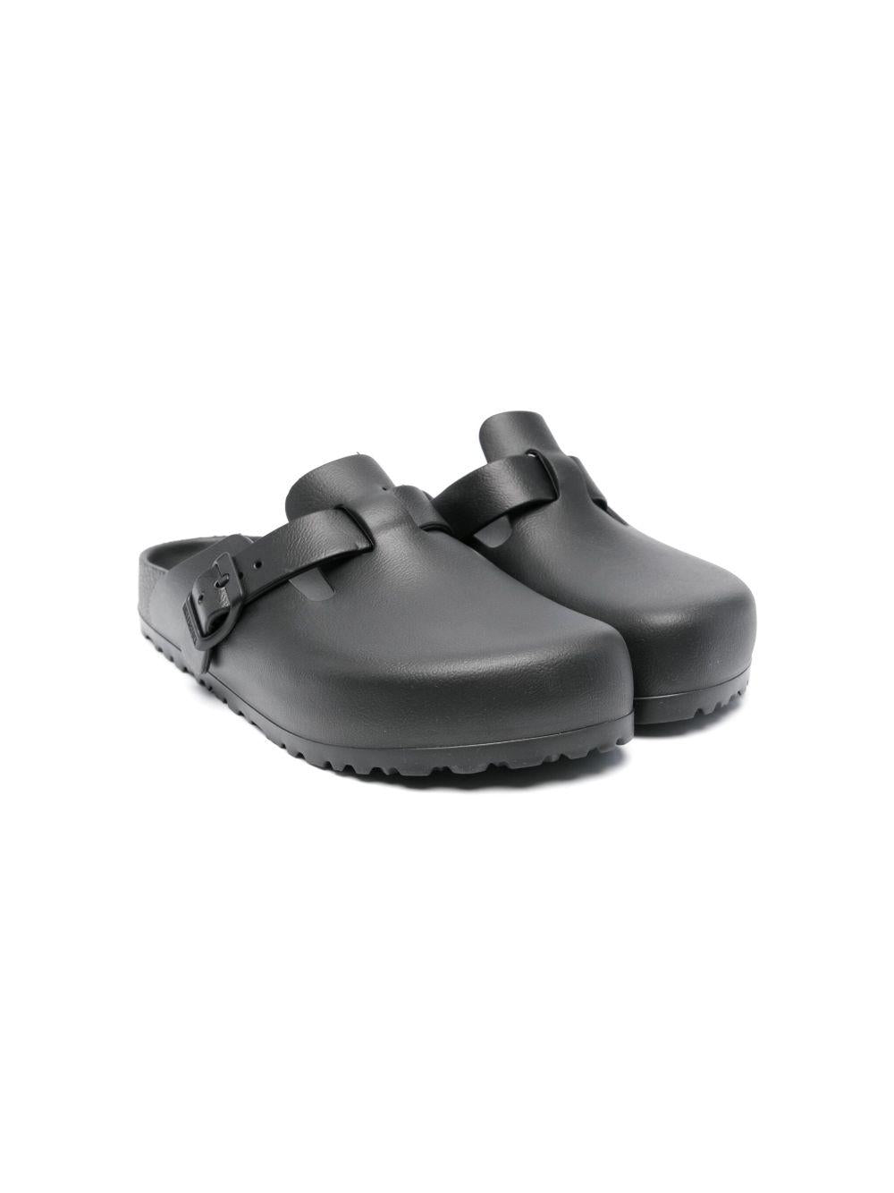 BIRKENSTOCK Sabot Boston in gomma nera 