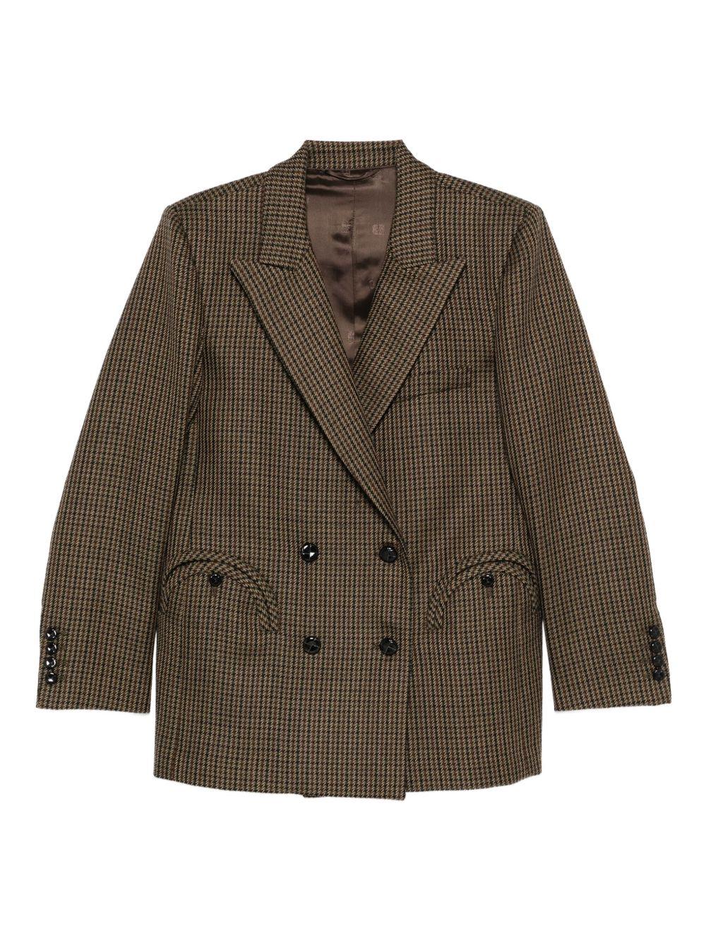 BLAZE Giacca doppiopetto con motivo pied-de-poule 