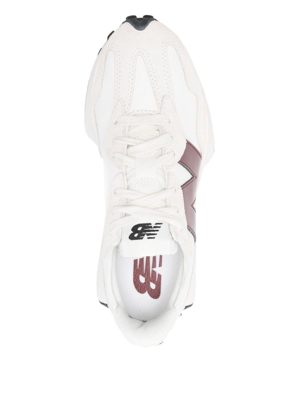 NEW BALANCE Sneakers '327' bianche e rosse 