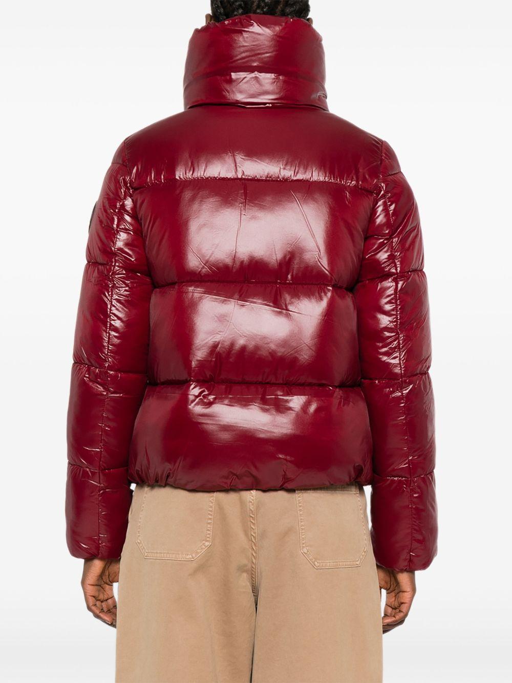 SAVE THE DUCK Piumino corto rosso 'Isla' 