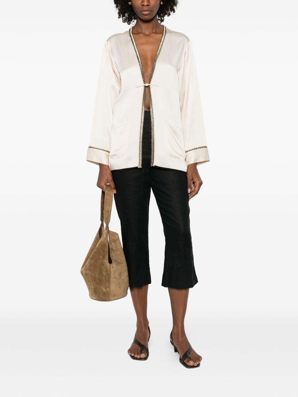 FORTE FORTE Giacca a maniche lunghe beige 