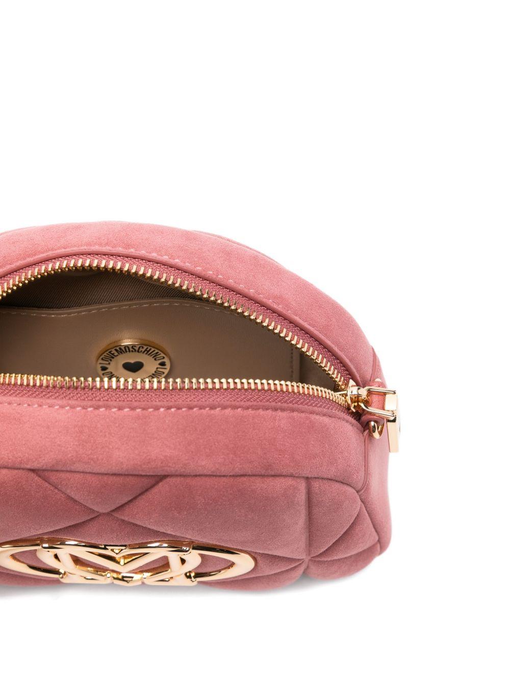 LOVE MOSCHINO Borsa a tracolla matelassé rosa 