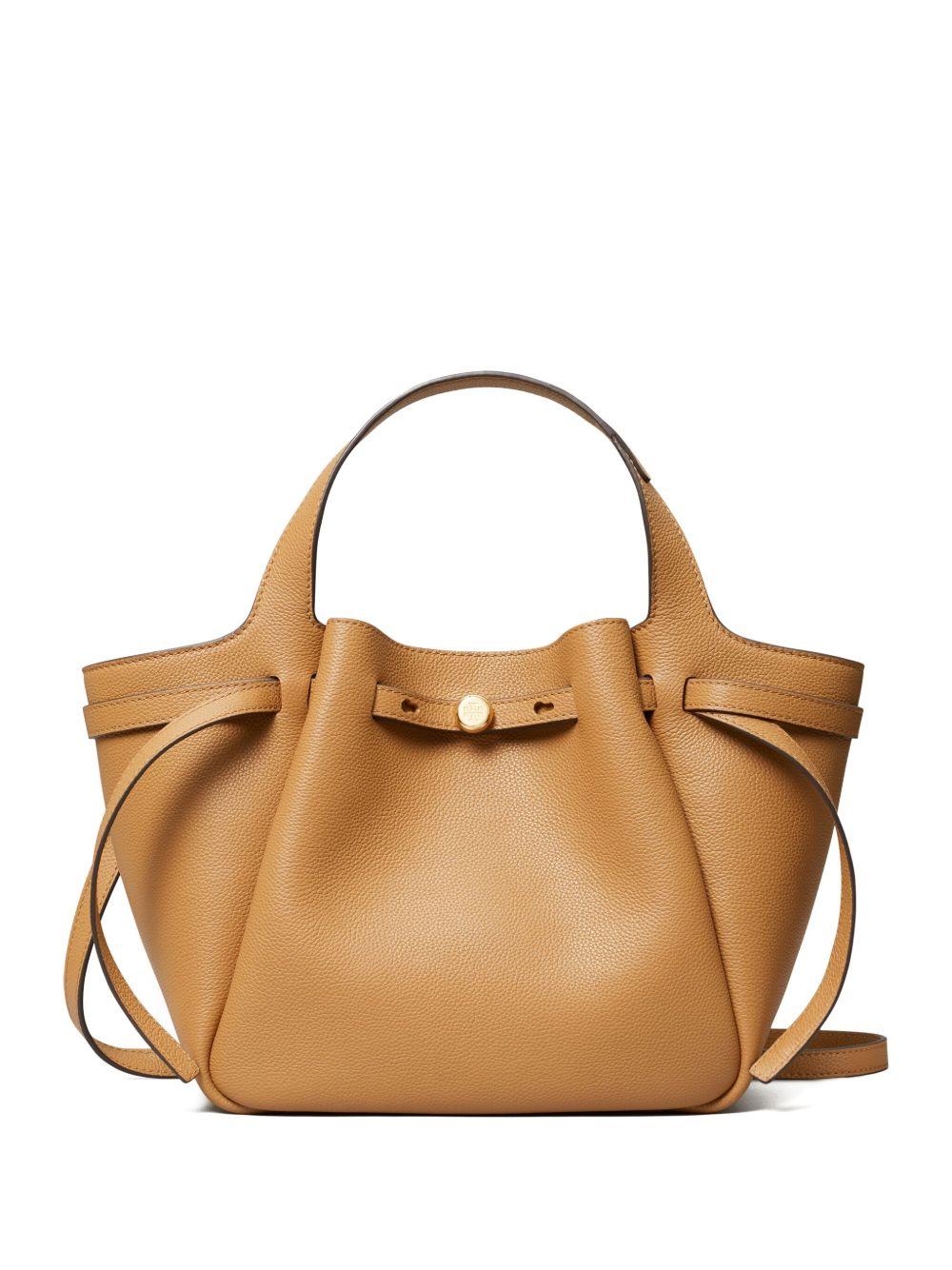 TORY BURCH Borsa a mano Romy in pelle martellata con tracolla rimovibile 