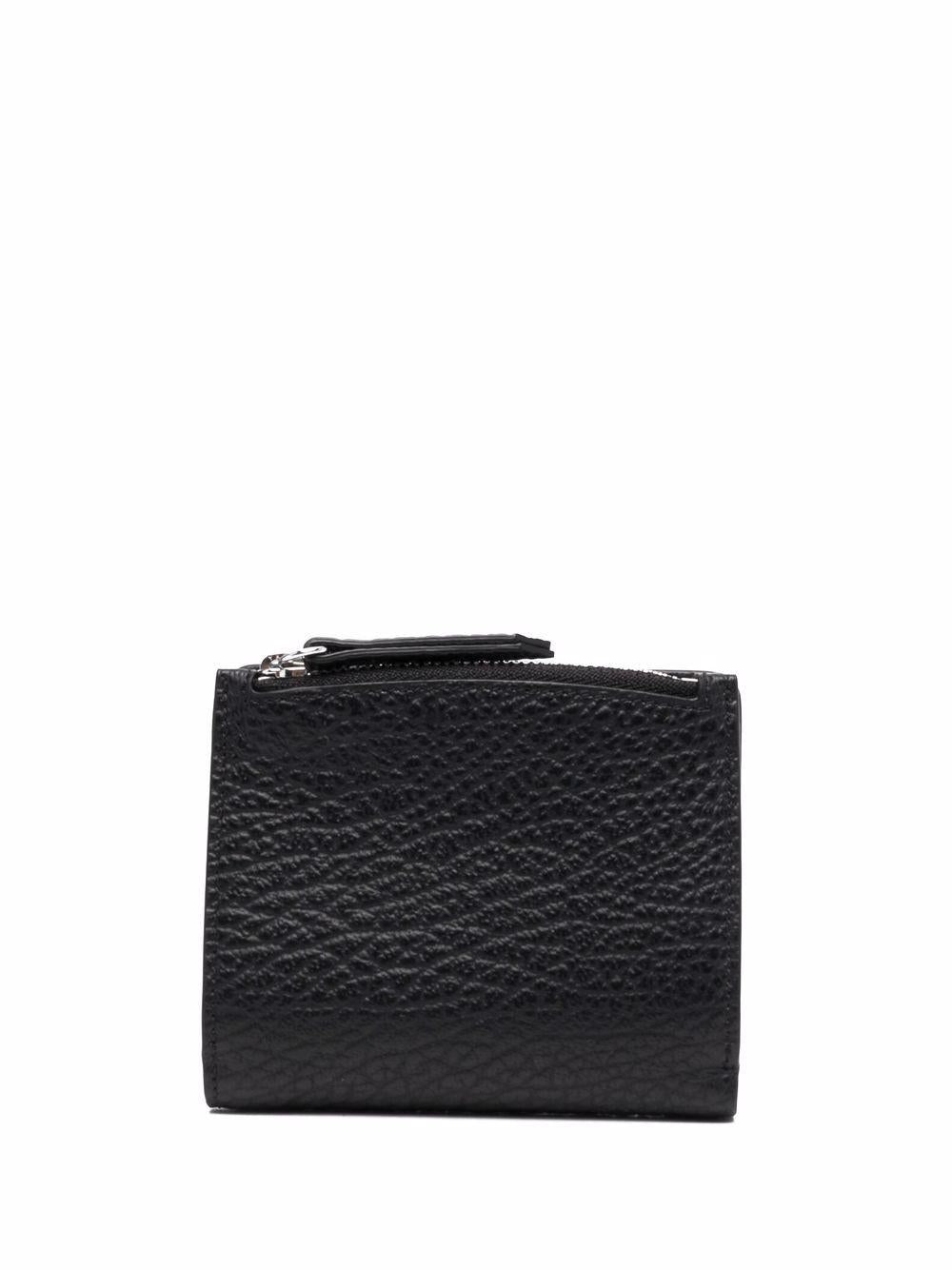 MAISON MARGIELA Portafoglio in pelle con zip 