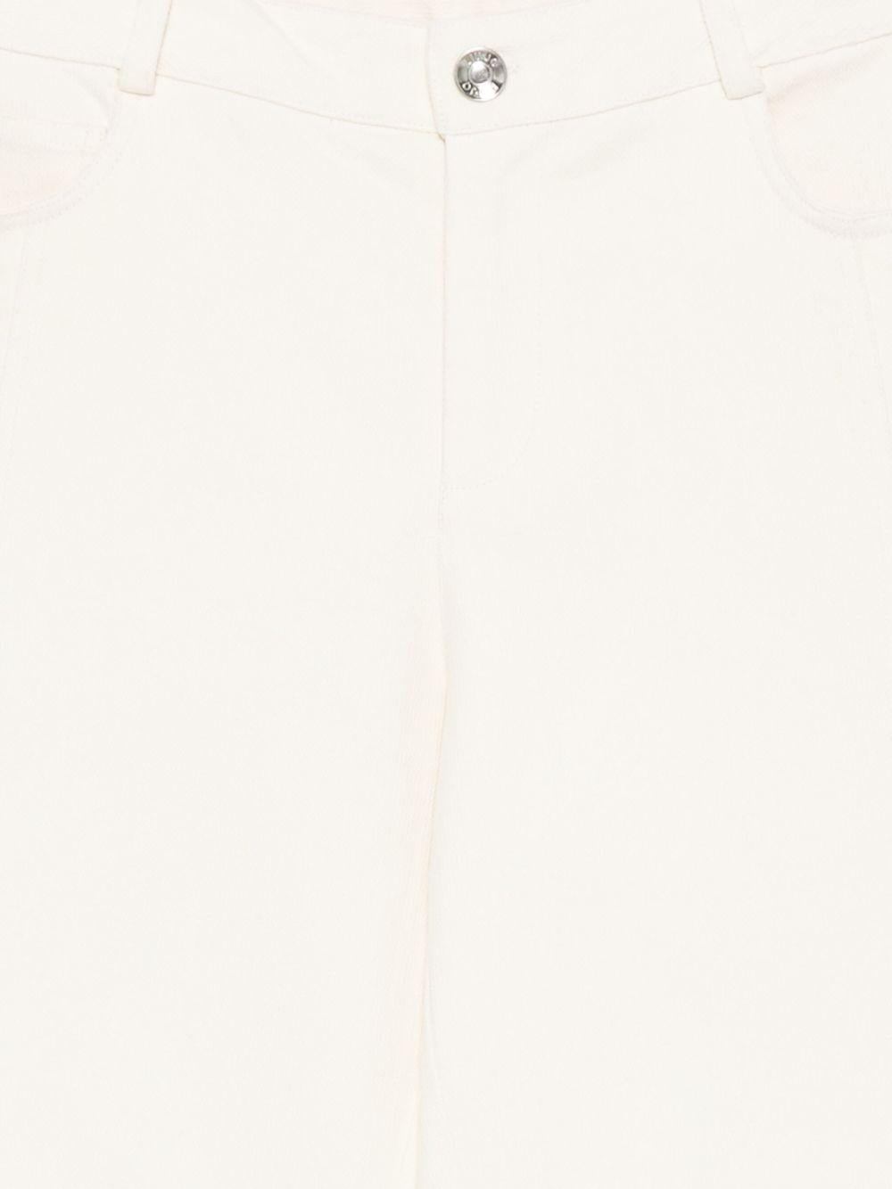 LIUJO Pantaloni in cotone bianco 