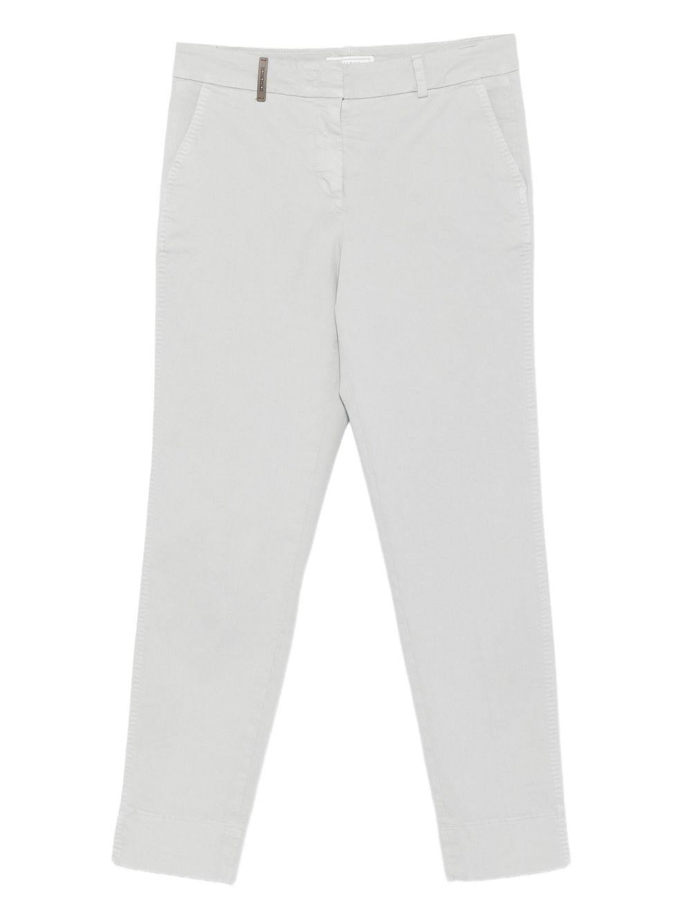 PESERICO Pantaloni crop sartoriali 