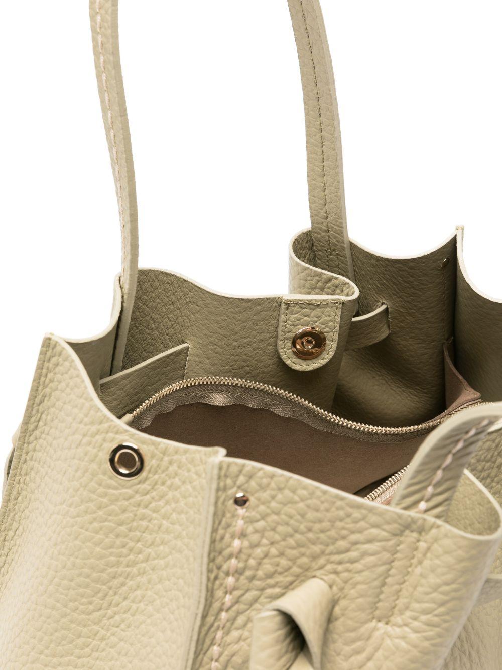 VISONA Borsa shopping Vittoria in pelle 