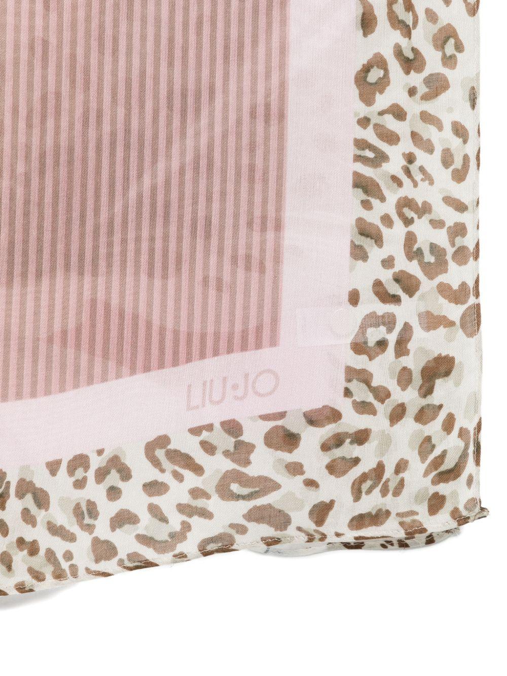 LIUJO Foulard con stampa multicolore 