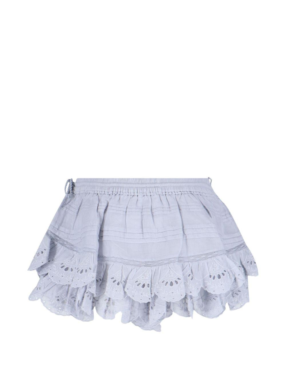 MARANT ETOILE Short in San Gallo celeste 