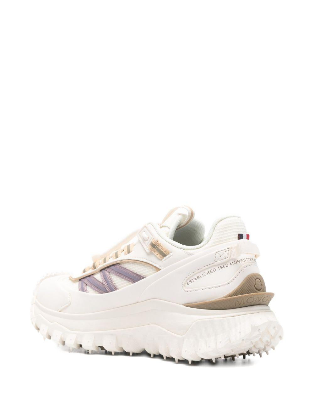 MONCLER Sneakers Trailgrip beige design sportivo 